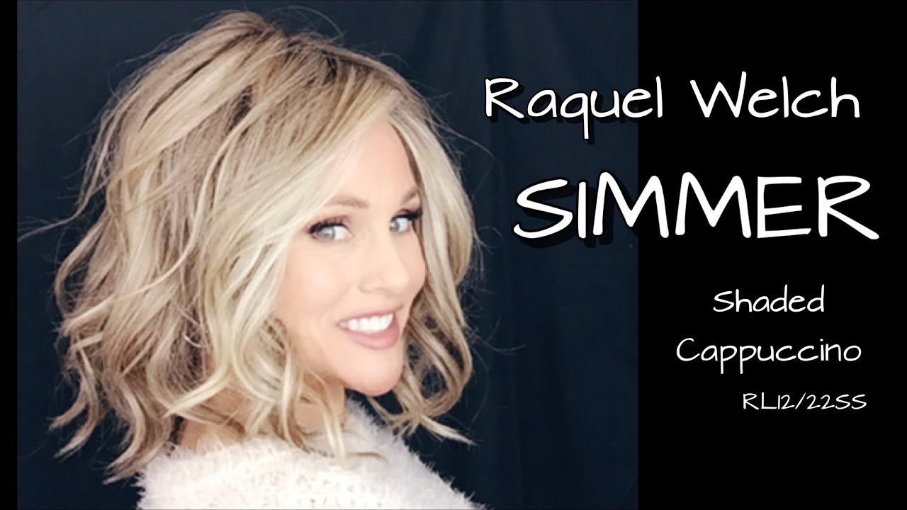 Обзор парика SIMMER от Ракель Уэлч | RL12/22SS Shaded Cappuccino