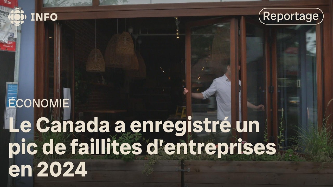 Hausse des faillites d’entreprise au Canada