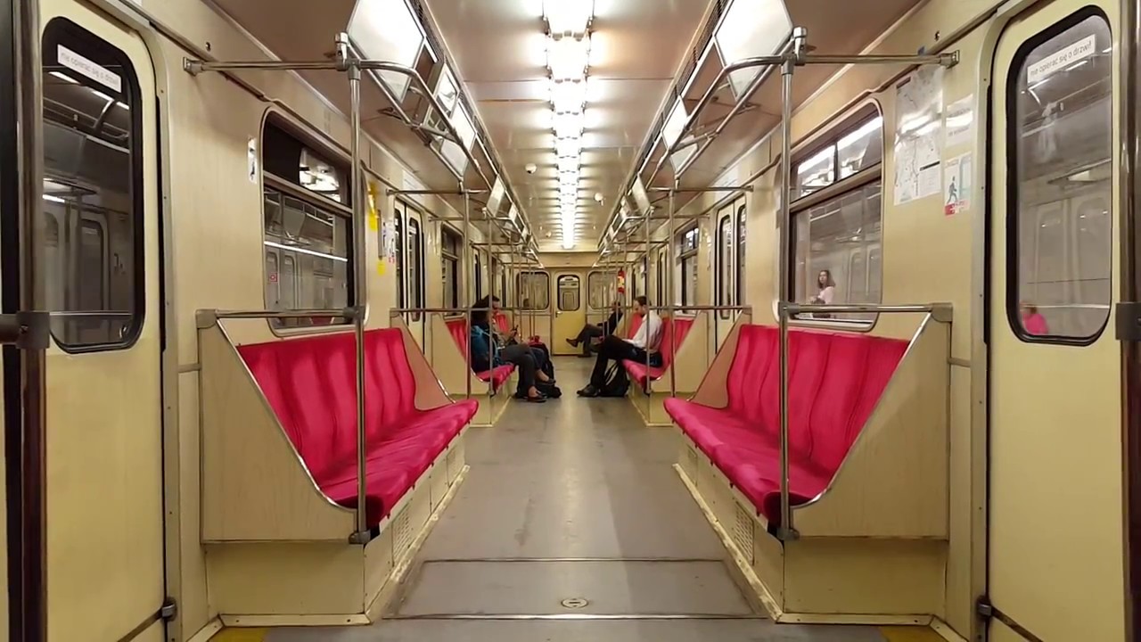Vagonmash 81-572.2/573.2 #1 [🚇M1] Metro Warszawskie