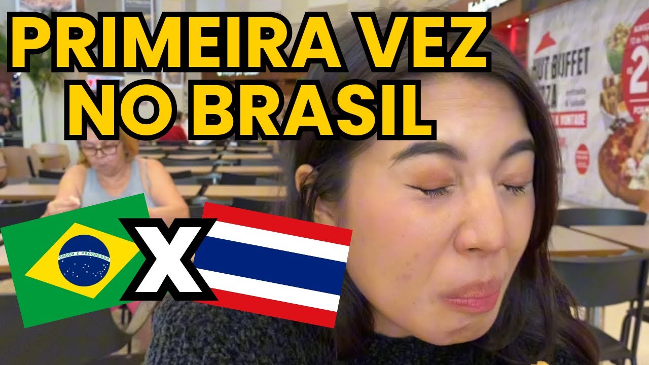 Minha Namorada Tailandesa Experimenta Comidas Brasileiras pela Primeira Vez!