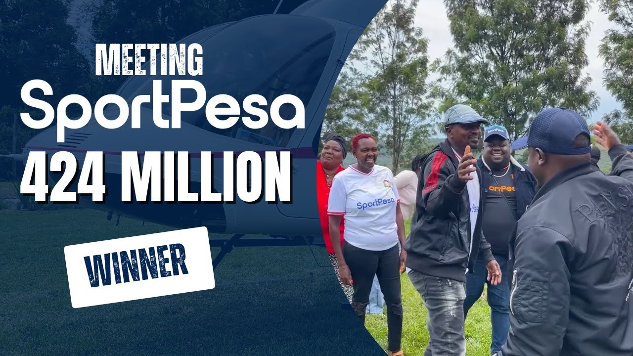 Meeting Sportpesa’s 424 Million Mega  Jackpot Winner | Boniface Kamau 
