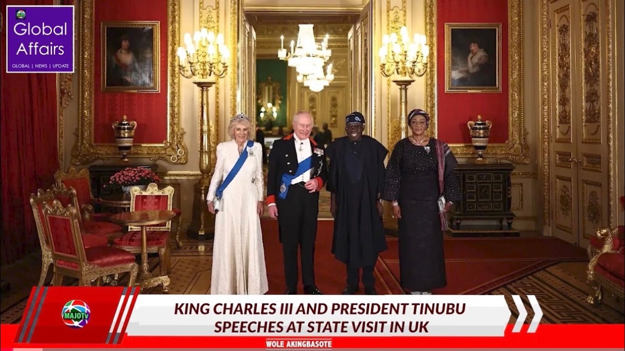 KING CHARLES III AND PRESIDENT TINUBU SPEECHES AT STATE VISIT IN UK