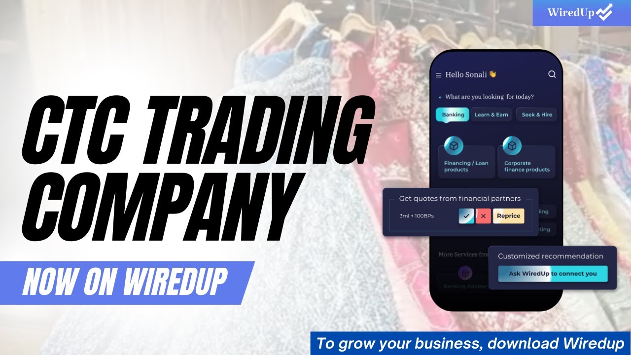 CTC Trading Company now on Wiredup