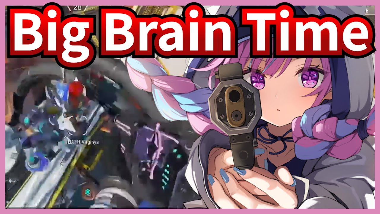 Aqua Did The Biggest Big Brain Play Ever In Apex Legends 【Hololive / Eng Sub】