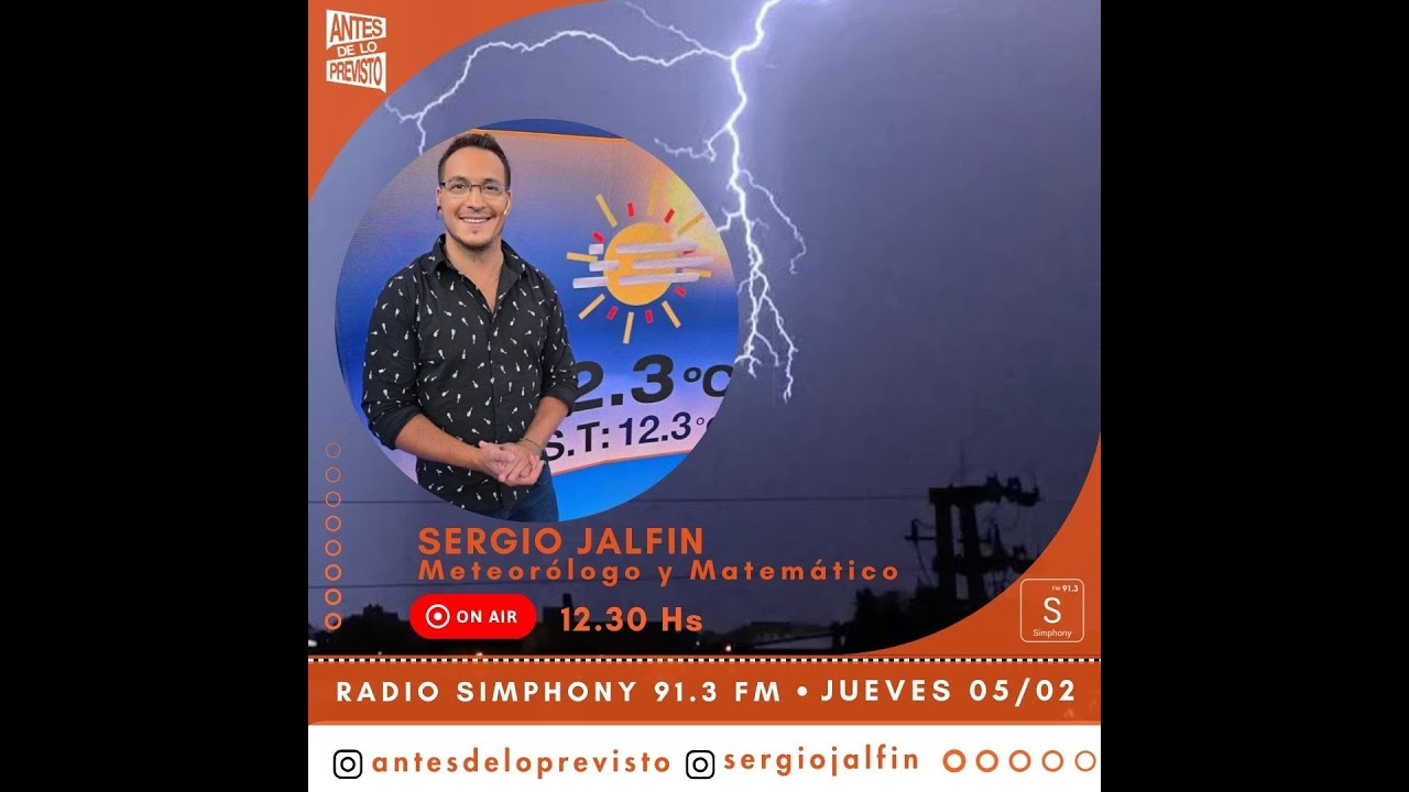 ADP con @sergioalejandrojalfin9343 meteorólogo amigo de la casa.