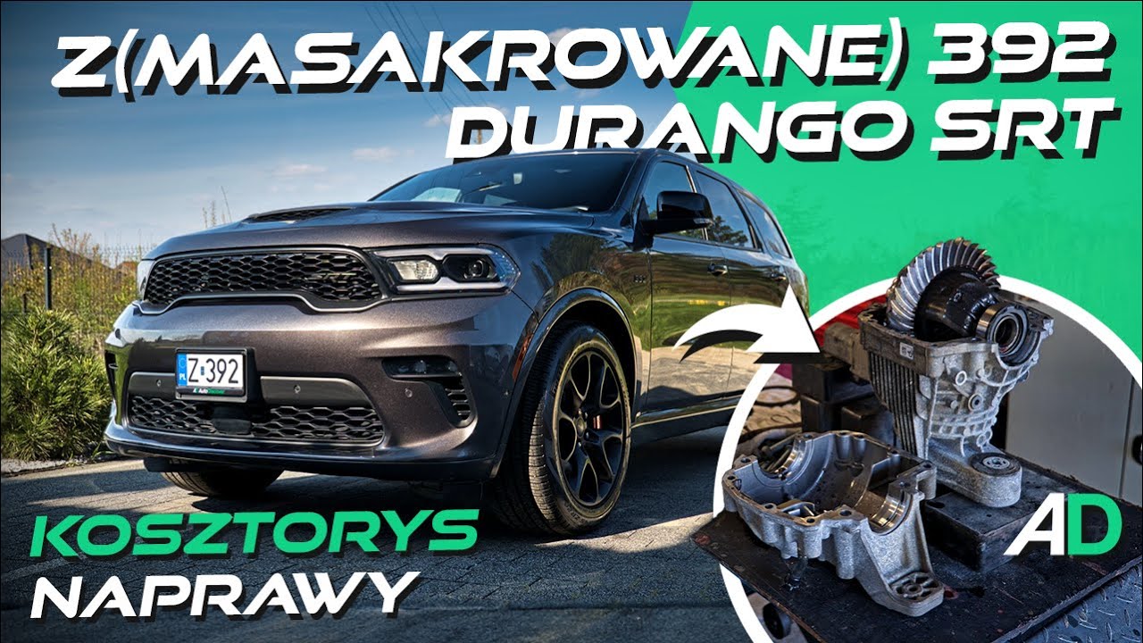 DROGA PRZEZ MĘKĘ! Pokradzieżowe Durango SRT nie takie perfekcyjne! KOSZTORYS NAPRAWY