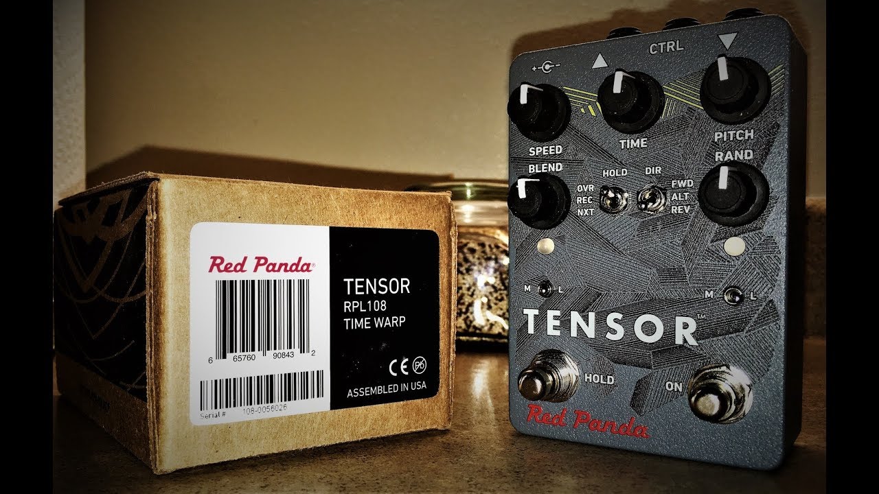 Red Panda Tensor Demo!
