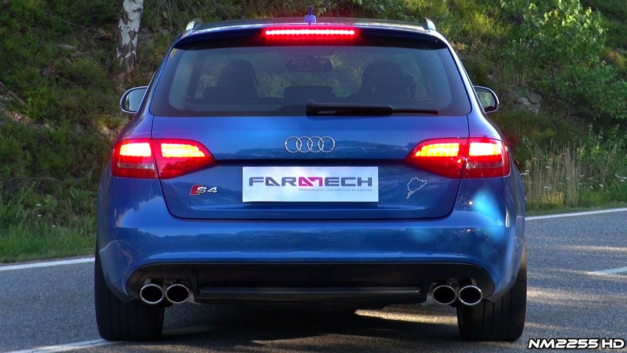 Audi S4 V6 TFSI with Capristo Exhaust in Action