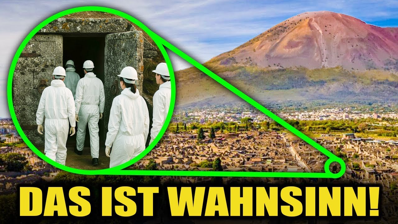 Unter Pompeji entdeckt: Geheimnisvolle Kammer schockiert Wissenschaftler mit r&auml;tselhaftem Inhalt