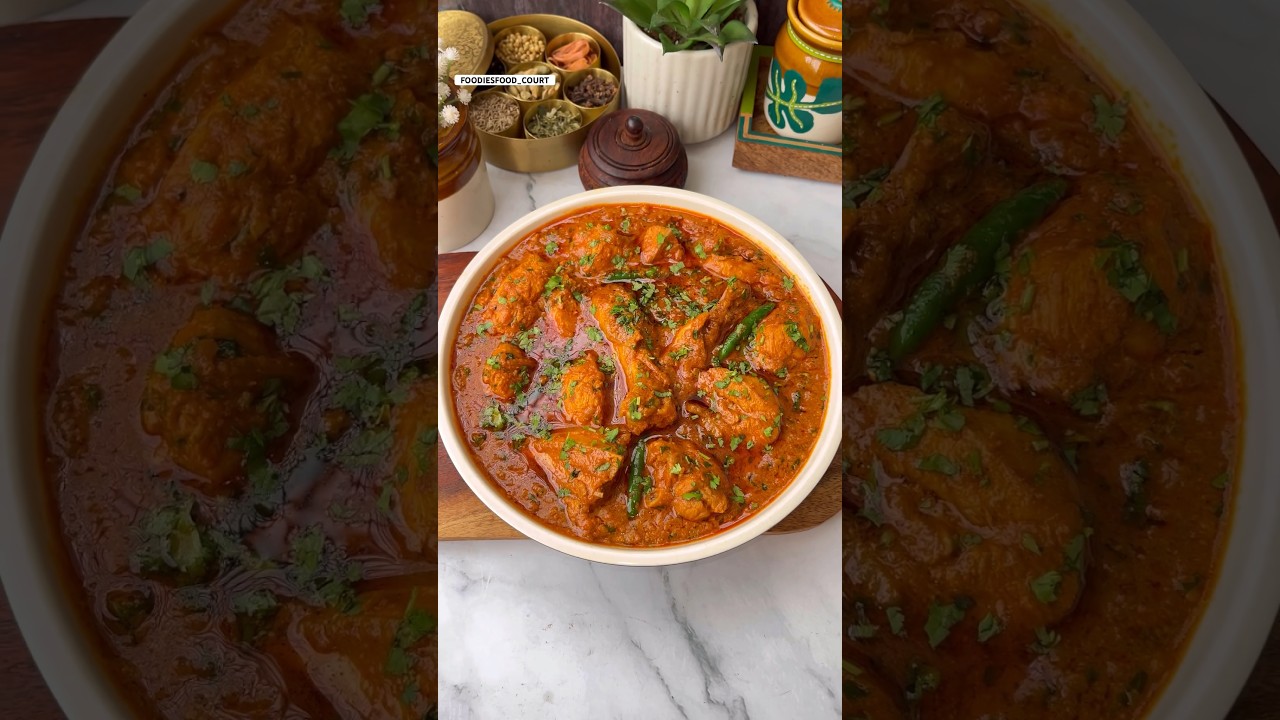 Hyderabadi Chicken Masala😍 