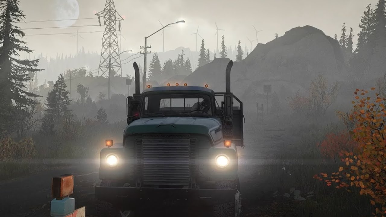 Snowrunner - fixing a power line