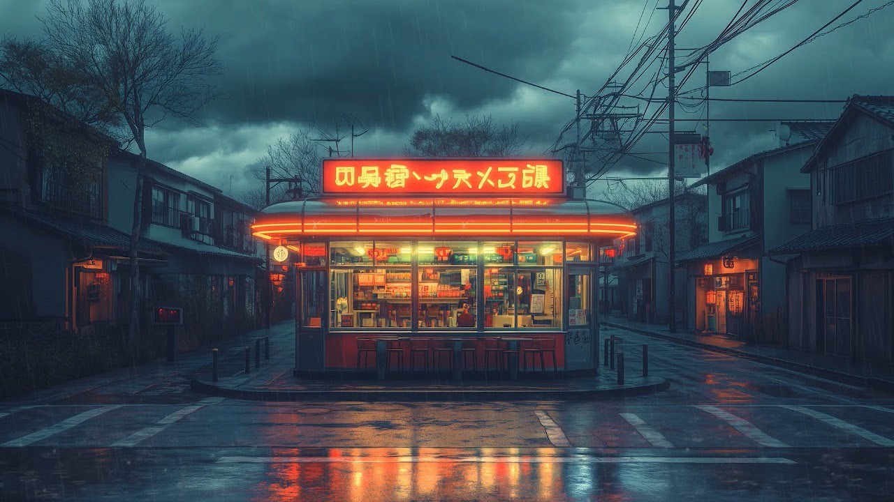 Midnight Soul Café ☕ | Rainy Lofi Beats for Deep Focus & Chill