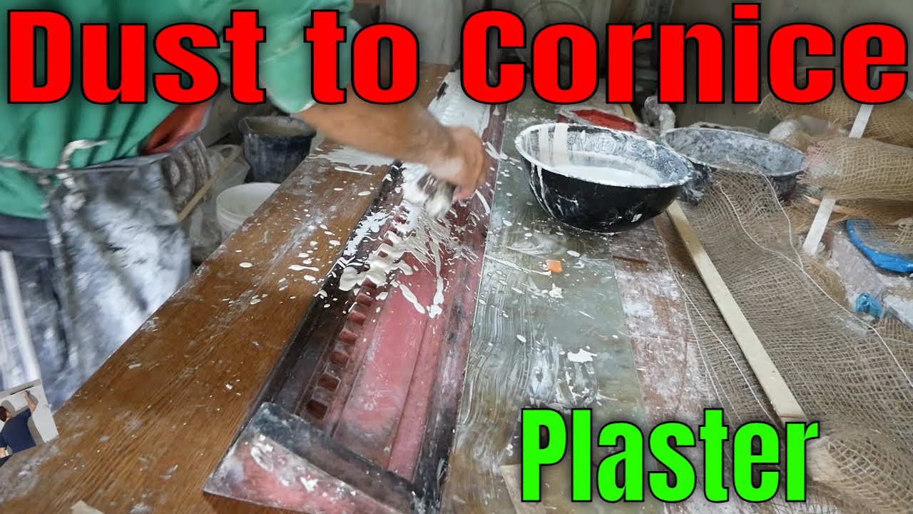 Creating Stunning Dental Cornice Moulding Using Plaster Fibrous Plastering
