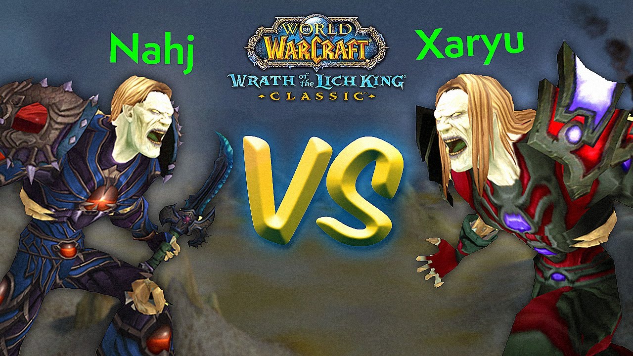 Xaryu vs. Nahj (Wrath of The Lich King BETA)