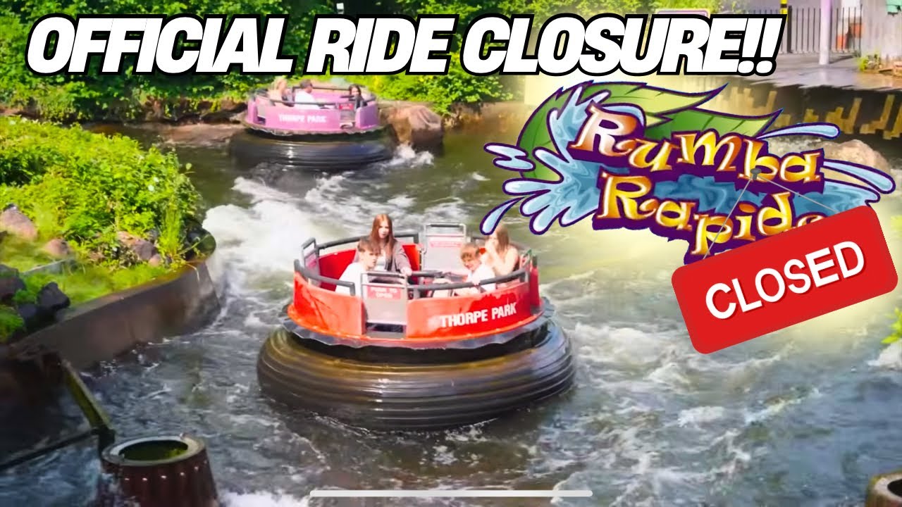 Аттракцион Rumba Rapids ОФИЦИАЛЬНО ЗАКРЫВАЕТСЯ в парке Thorpe Park! - История и будущее аттракцио...