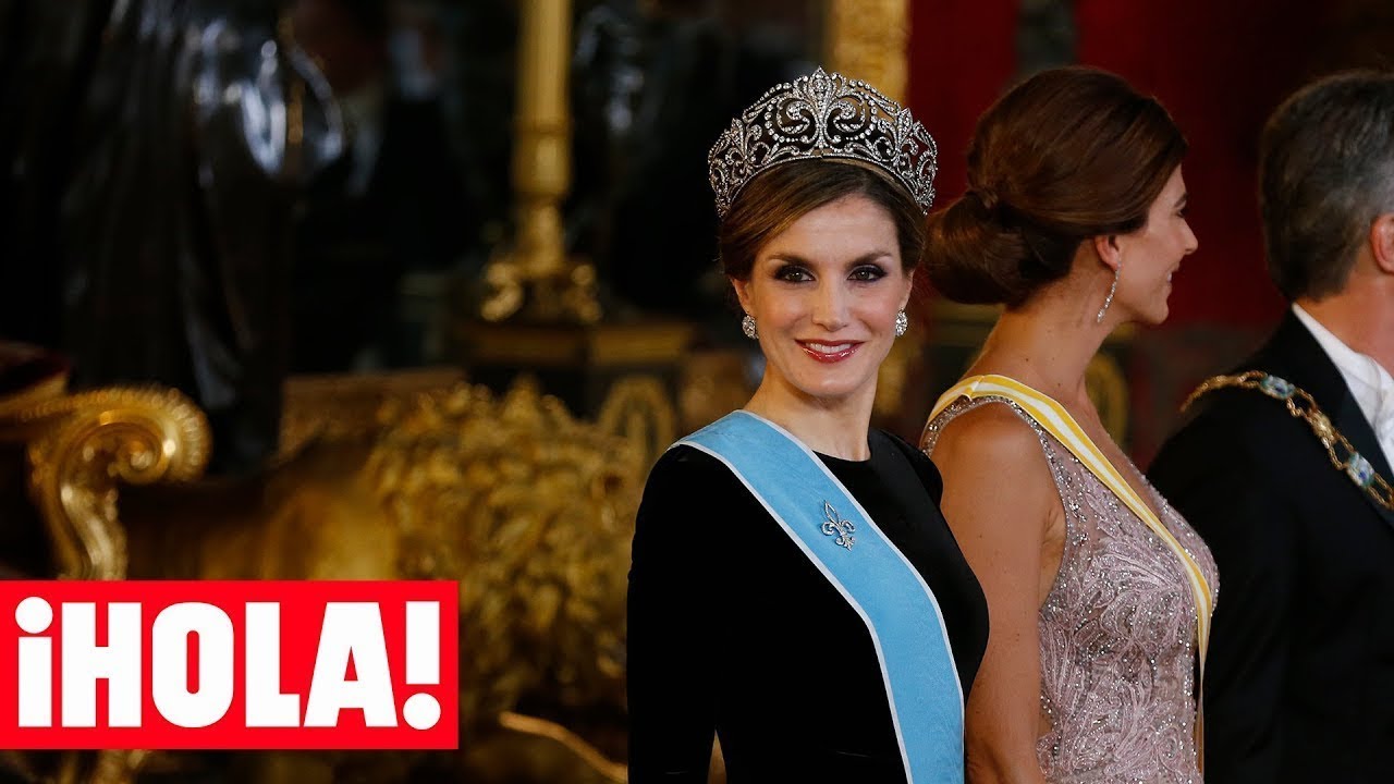 Las siete diademas de la reina Letizia