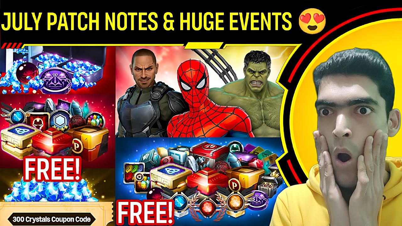 Free HUGE Rewards 🤯 Brand New Events & July Update Details | Marvel Future Fight 