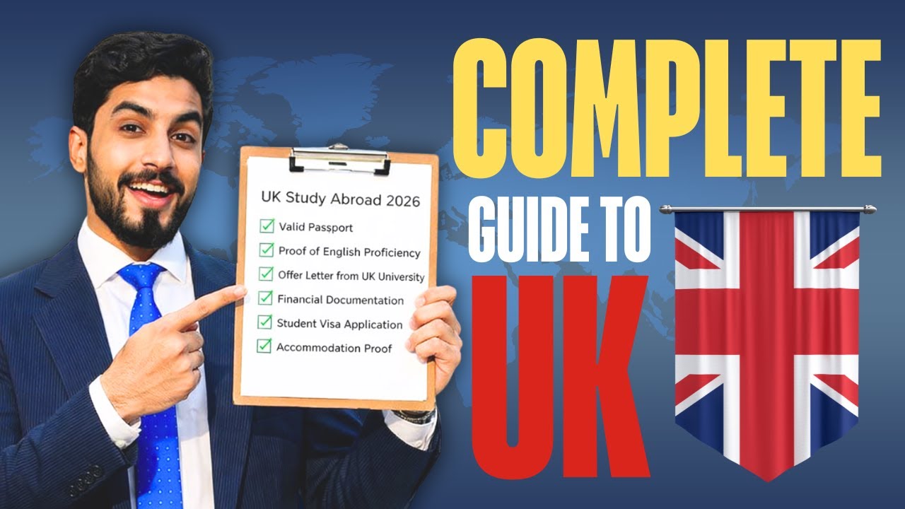 UK Study Visa Guide 2026 🇬🇧 | Complete Admission, CAS & Visa Process Explained Step-by-Step