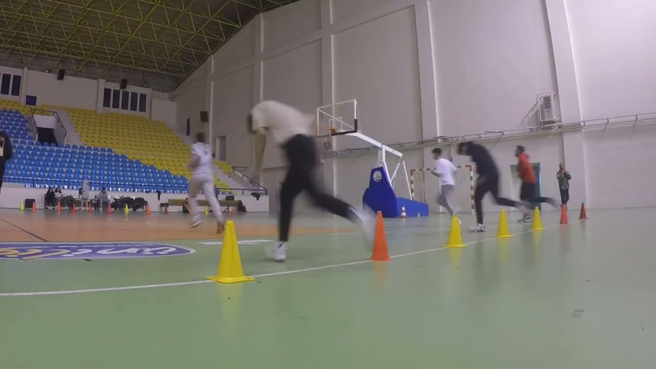 Trakya Üniversitesi KSBF Fitness  Dersi 20m Mekik Koşusu 23 Aralık 2022