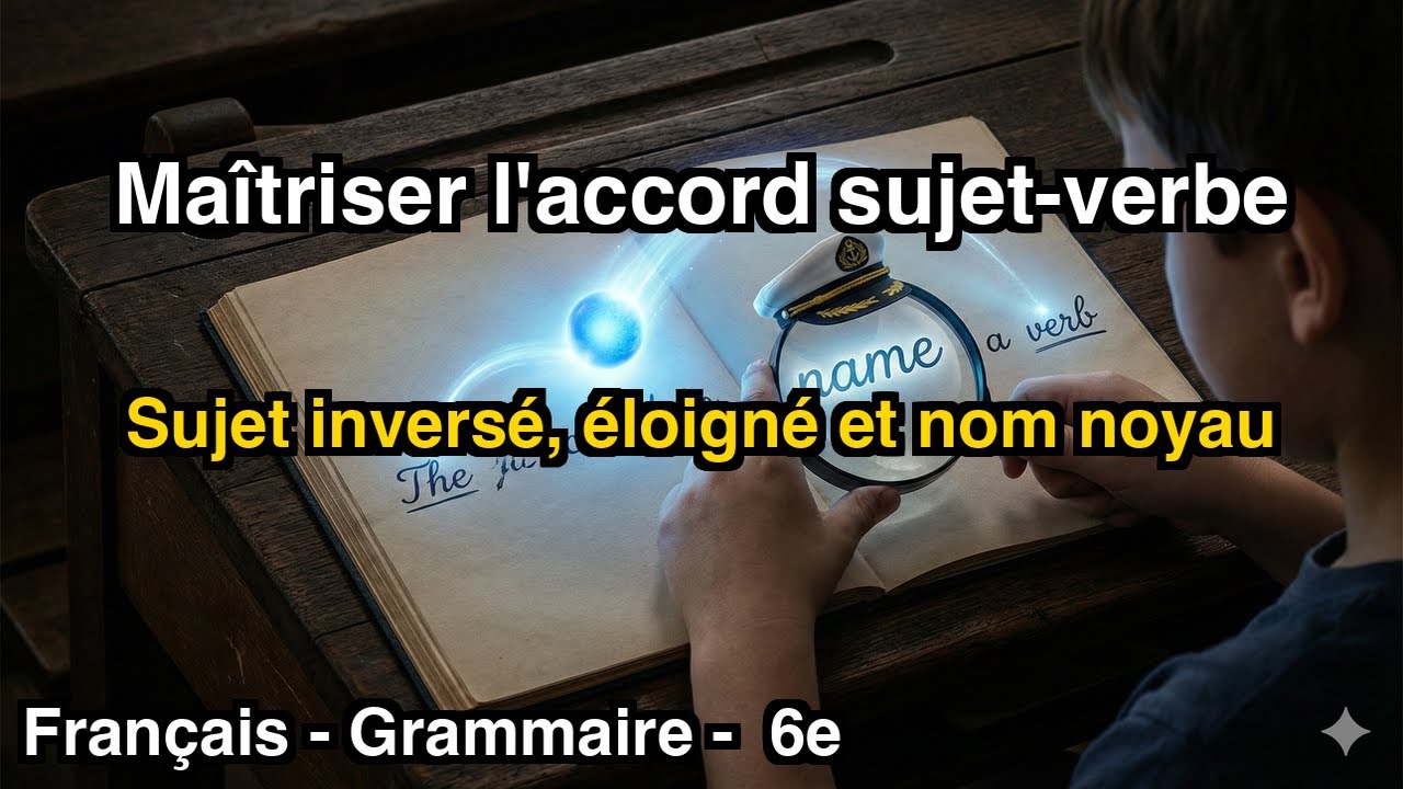 L'accord Sujet Verbe