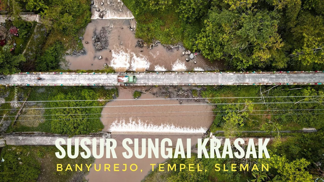 susur sungai Krasak Tempel Sleman