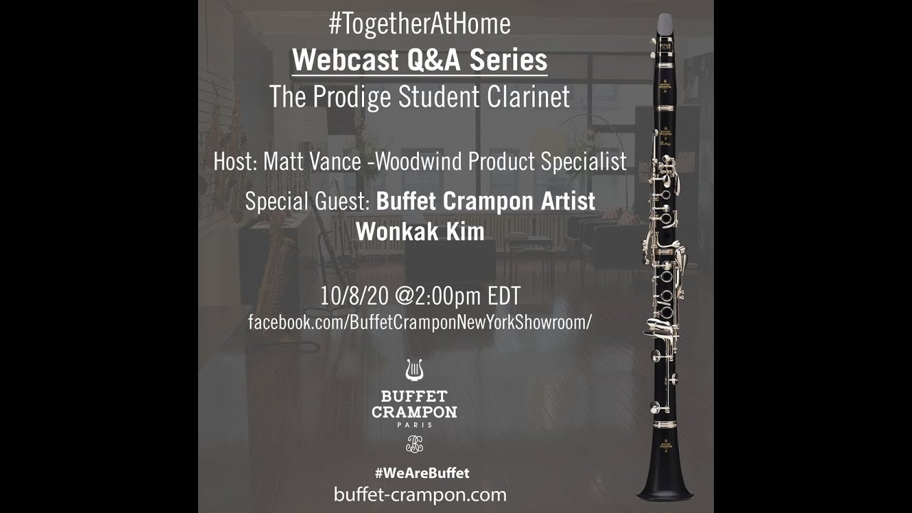 Buffet Crampon:  Wonkak Kim and the Prodige student clarinet