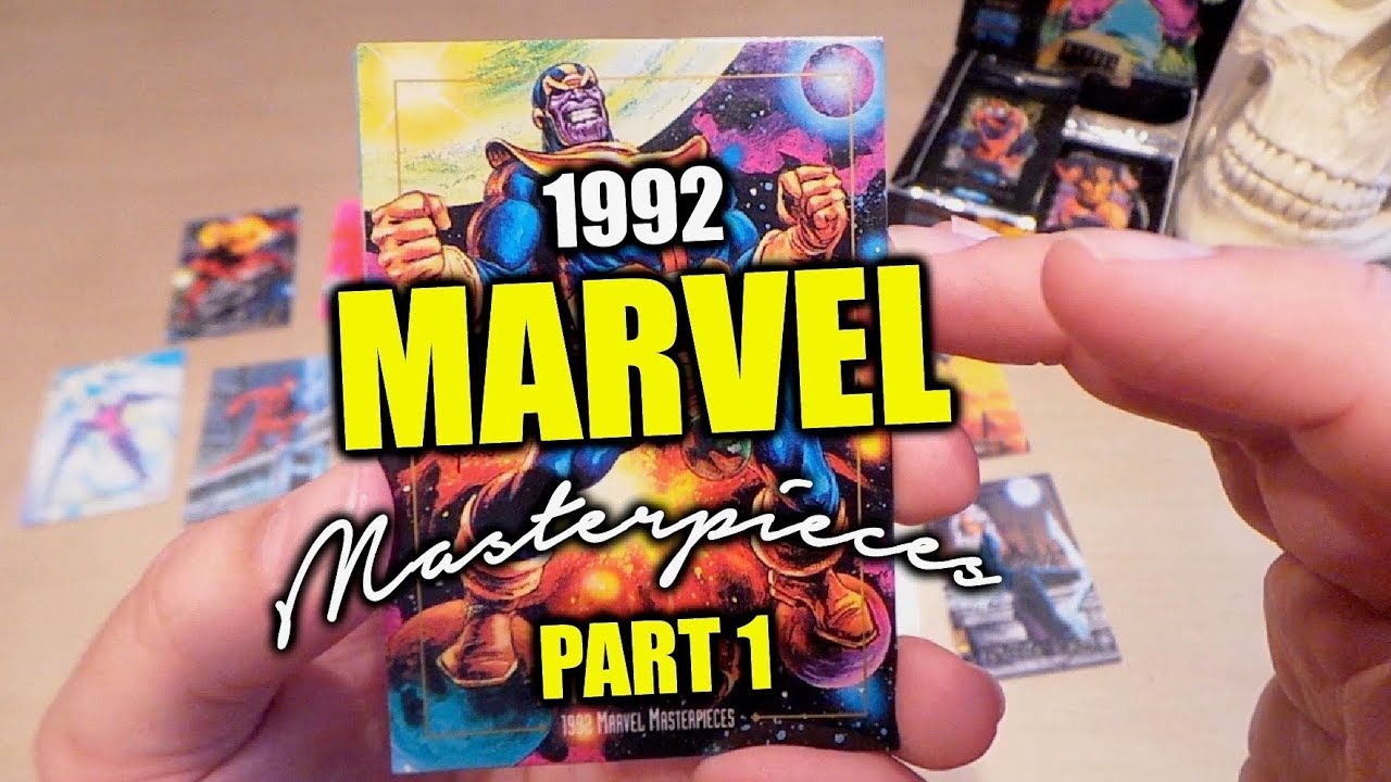 1992 Marvel Masterpieces Factory Sealed Box: Part 1