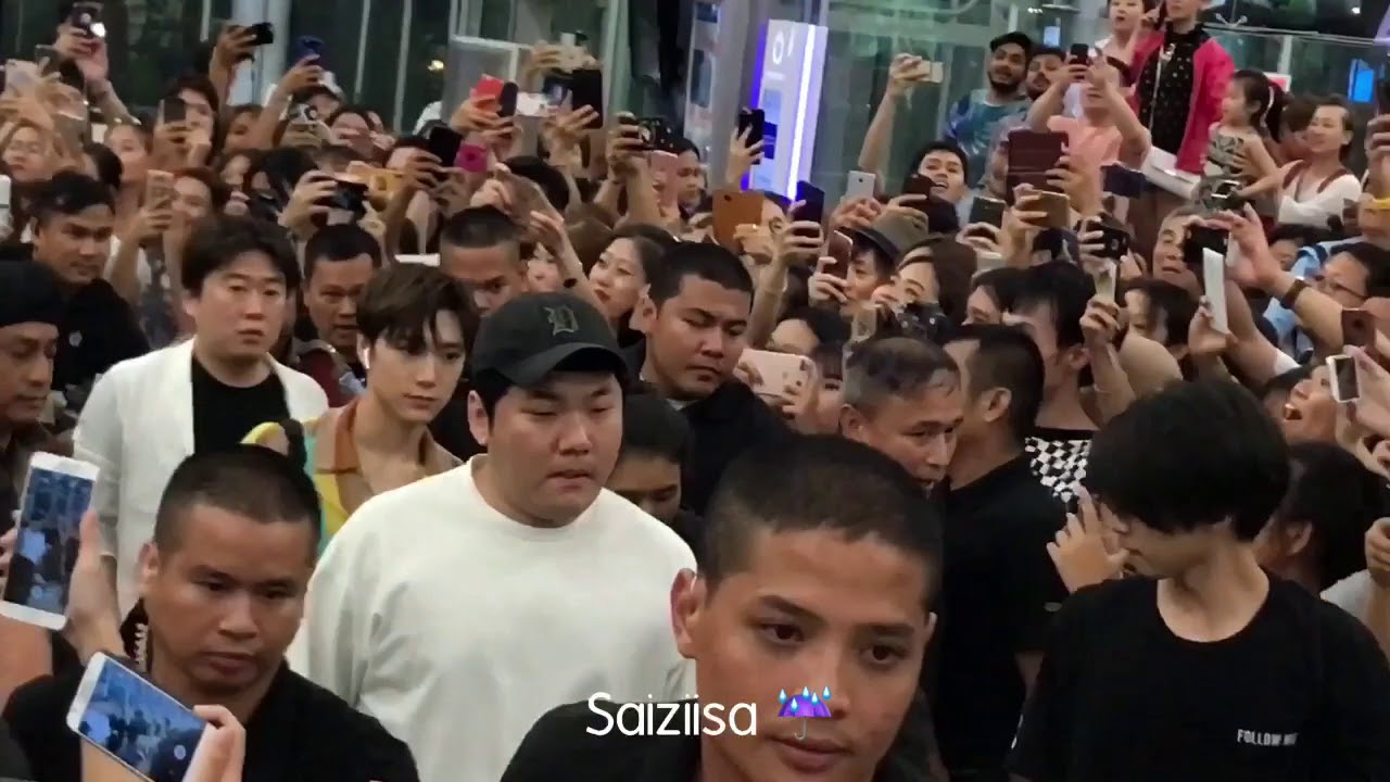 180603 Taeyong & Ten - NCT  Back to Korea at Suvarnabhumi Airport