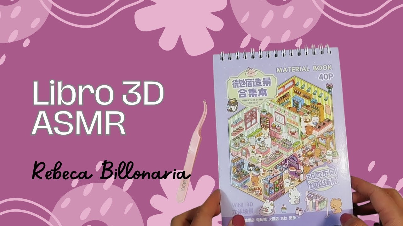 Libro 3D - ASMR 