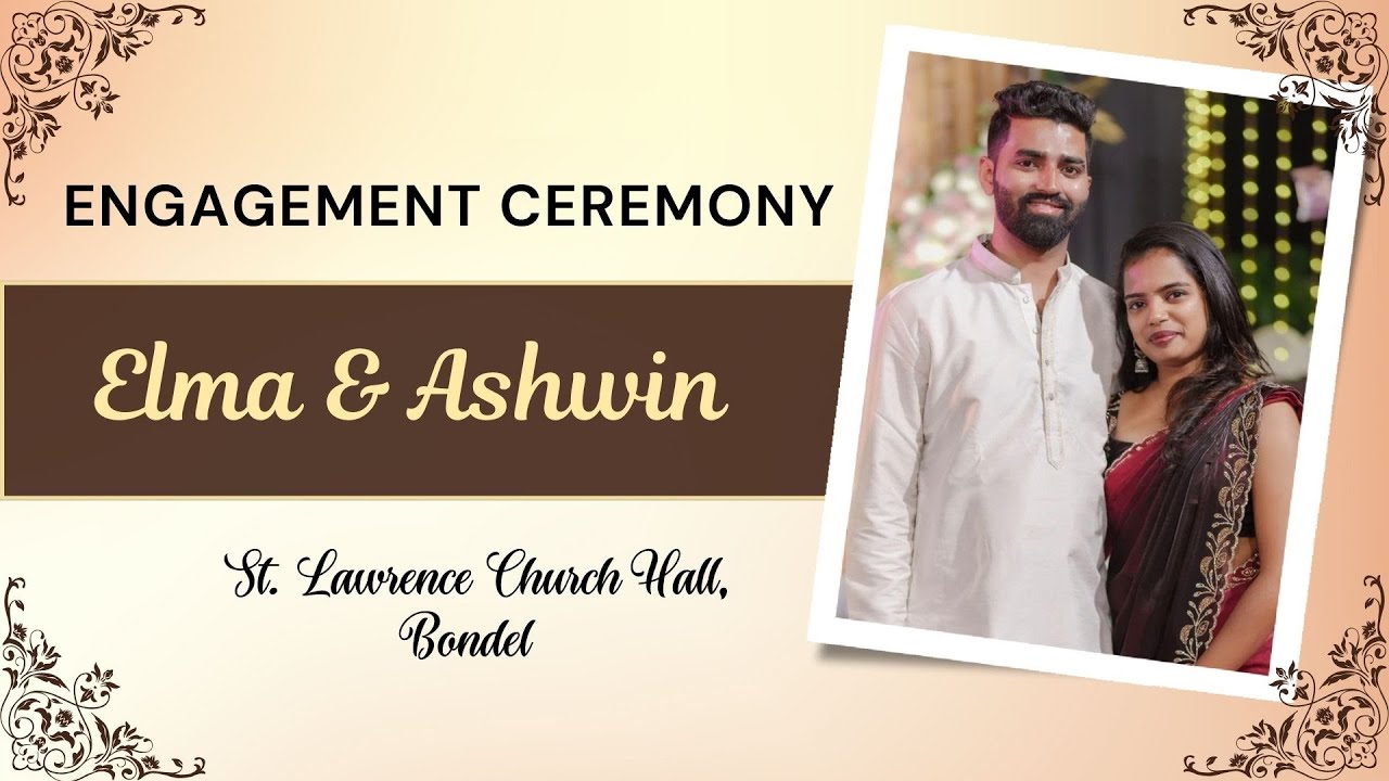 Engagement Ceremony of Melinda Elma Dsouza and Ashwin Manoj Dantis
