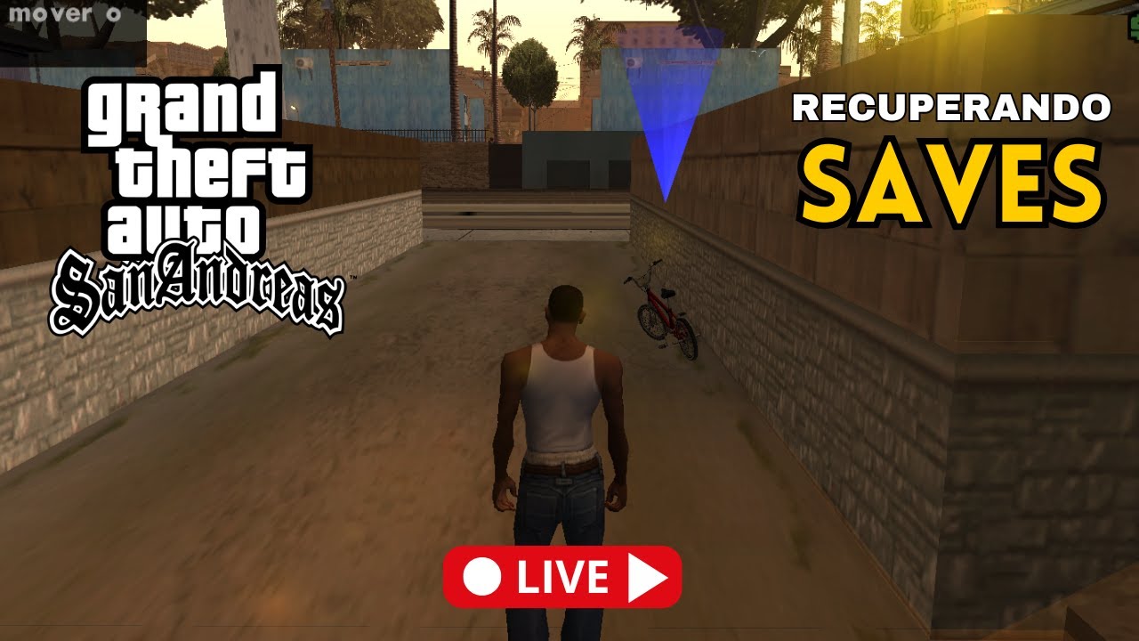 Recuperando saves no gta san andreas