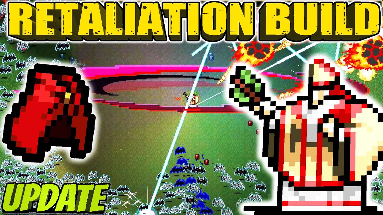 Invincible New Char Divano Full Retaliation Explosive Build in Vampire Survivors