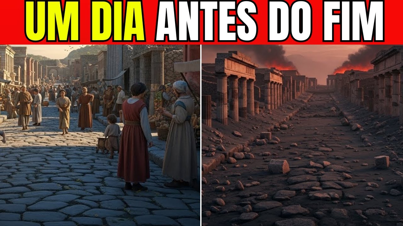 POMPEIA VIVEU NORMALMENTE ATÉ ESSE DIA