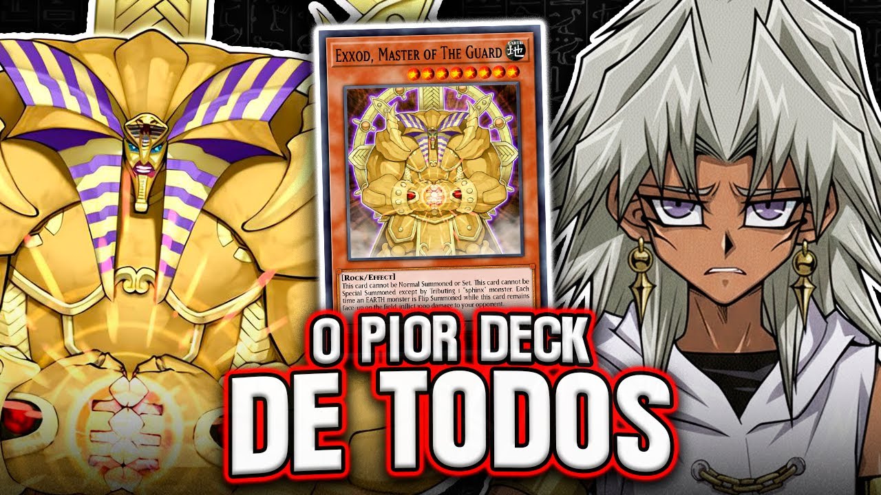 COMO ESSE DECK FOI o PIOR de TODOS OS TEMPOS de YUGIOH!