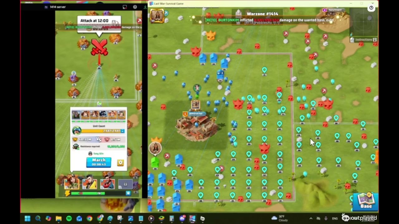 Multi-Alliance Sync Attack - Last War Survival Game