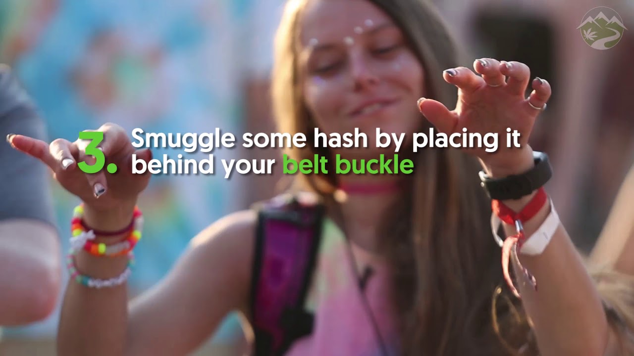 How To Sneak Weed Into A Concert