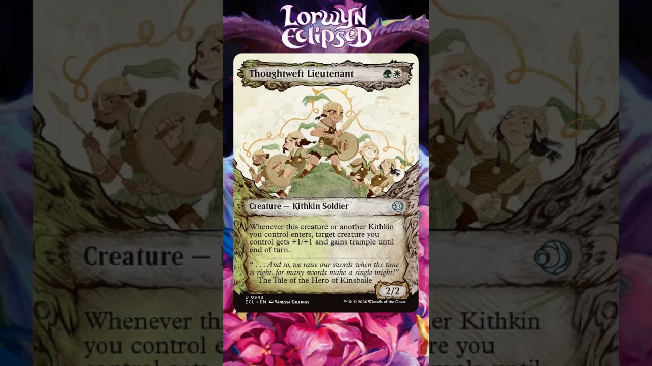 Thoughtweft Lieutenant - MTG Lorwyn Eclipseed Standard Potential #MTGECL