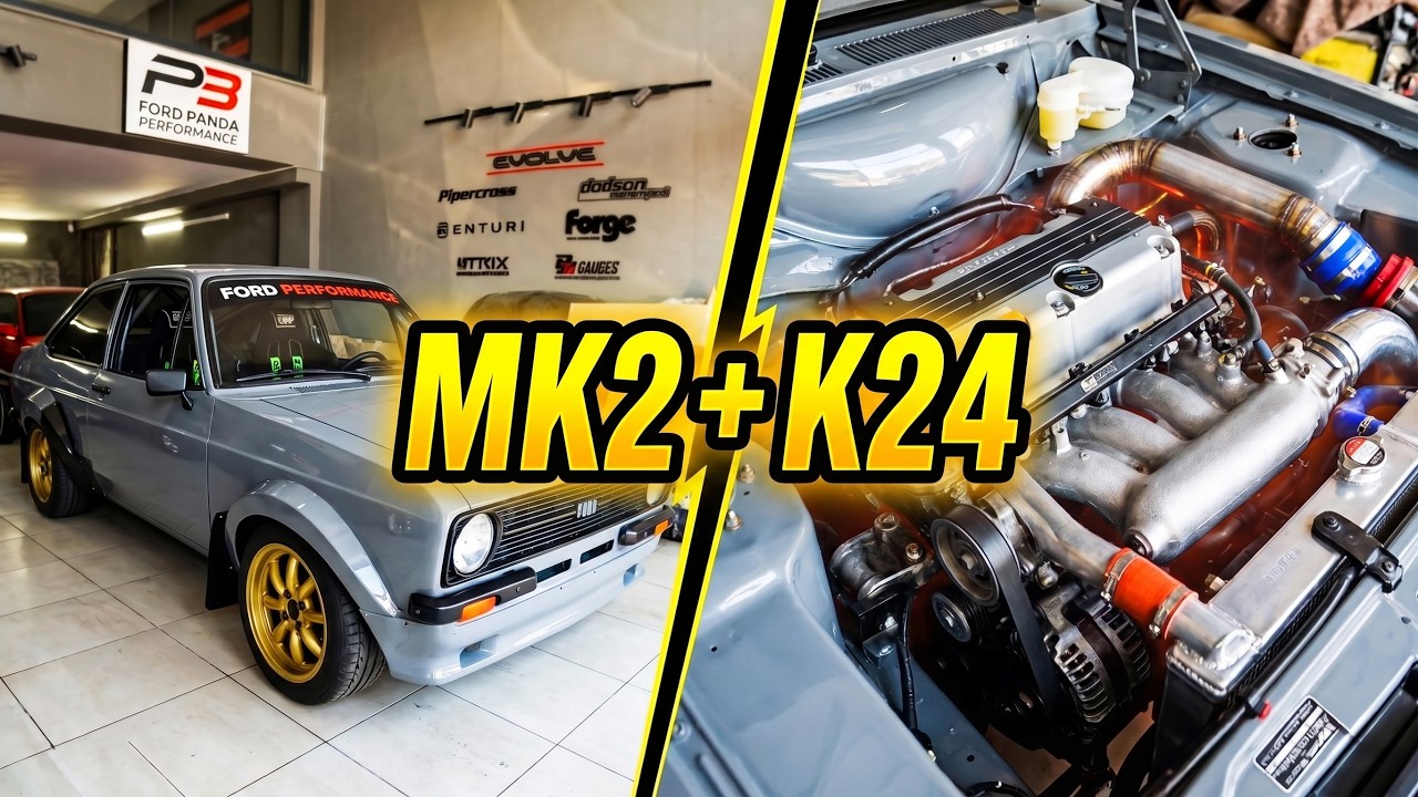 Honda K24 Motorlu | Ford MK2 Projesine Başlıyoruz !