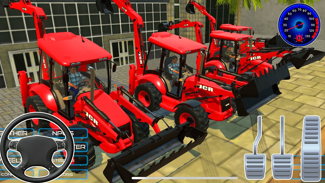 JCB Backhoe Loader Simulator Game | JCB Backhoe Simulator | Android Gameplay ep.080