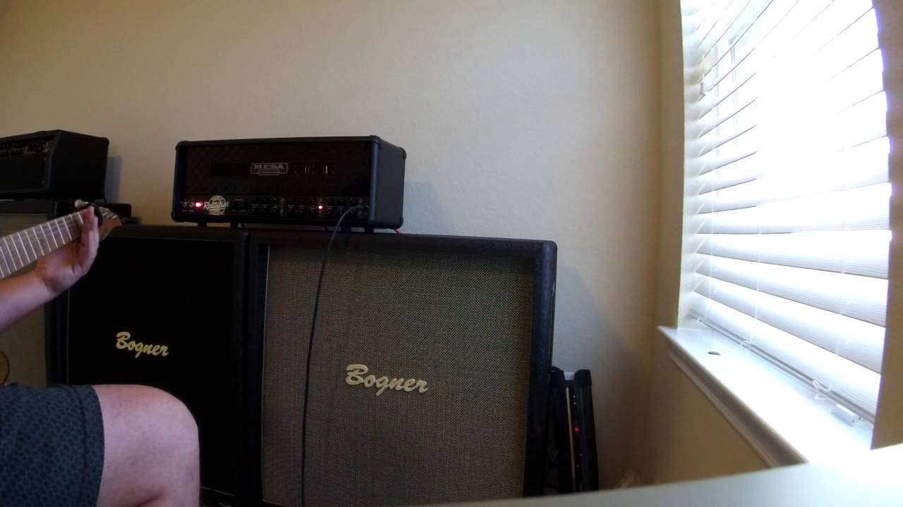 Mesa Triple Rec into 2 Bogner 4x12 Cabs