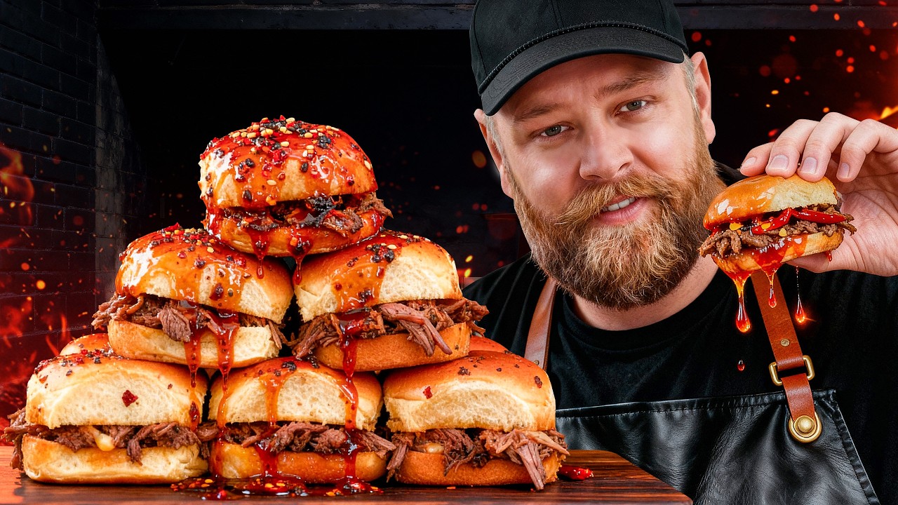 I Made Homemade Chili Oil Steak Sliders