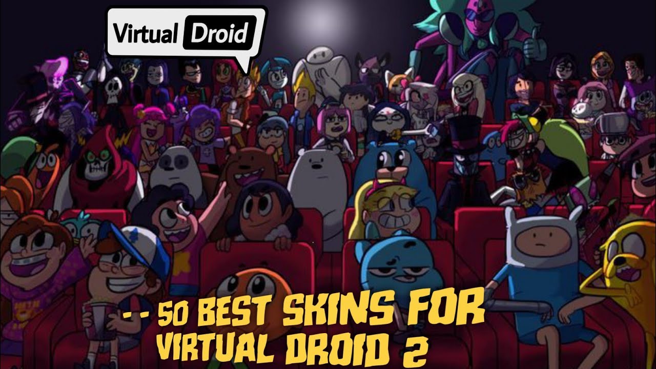 50 Best Virtual Droid 2 Skins | Skins Virtual Droid 2 | New Skins For Virtual Droid 2