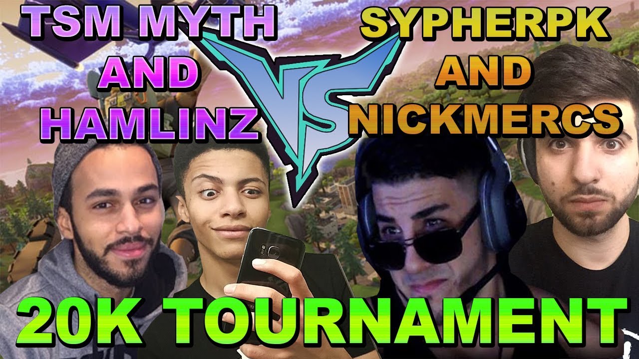 TSM Myth & Hamlinz Vs. NICKMERCS & SypherPk! $20,000 Keemstar Tournament Insane Match Highlights!