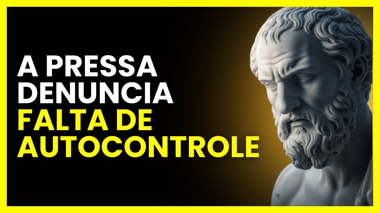 A pressa revela fraqueza, não poder | AUTOCONTROLE