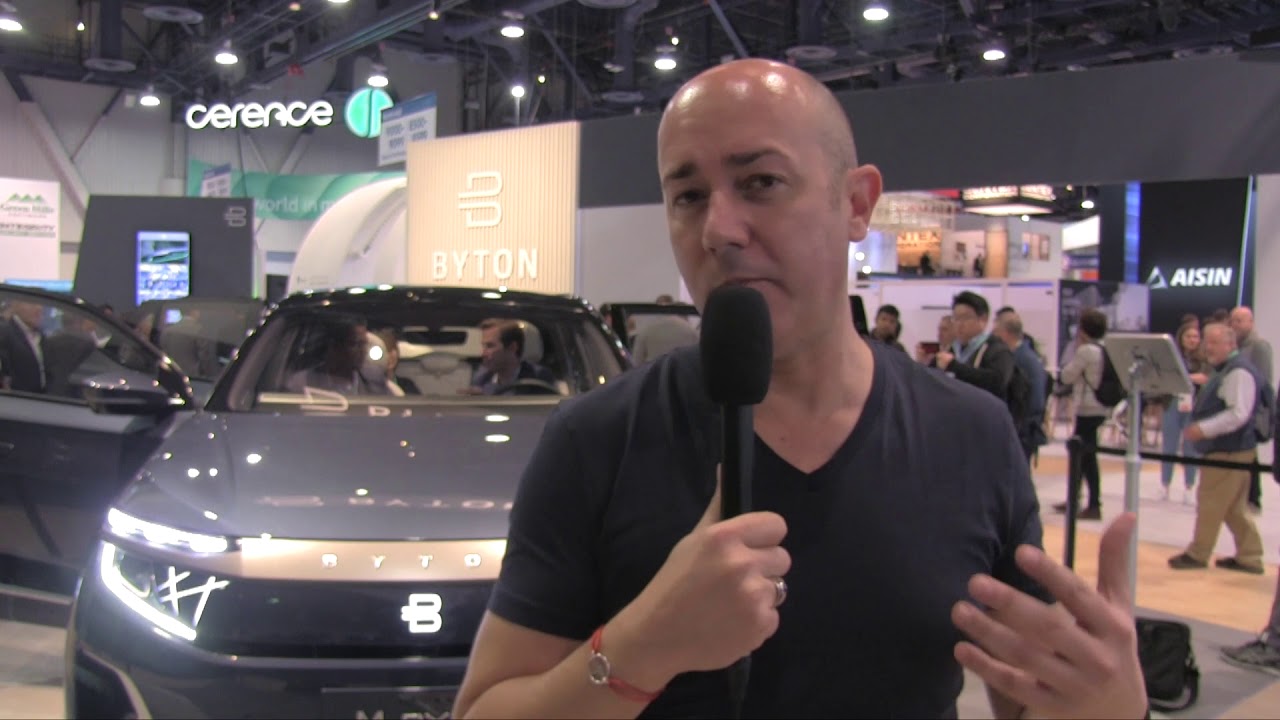 La Byton M-Byte au CES 2020