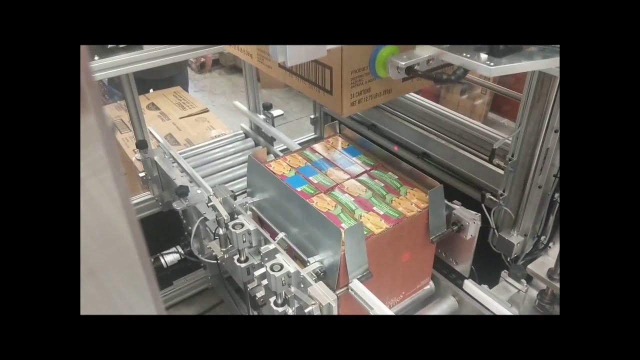 Retail Carton Lid / Hood Placement Machine