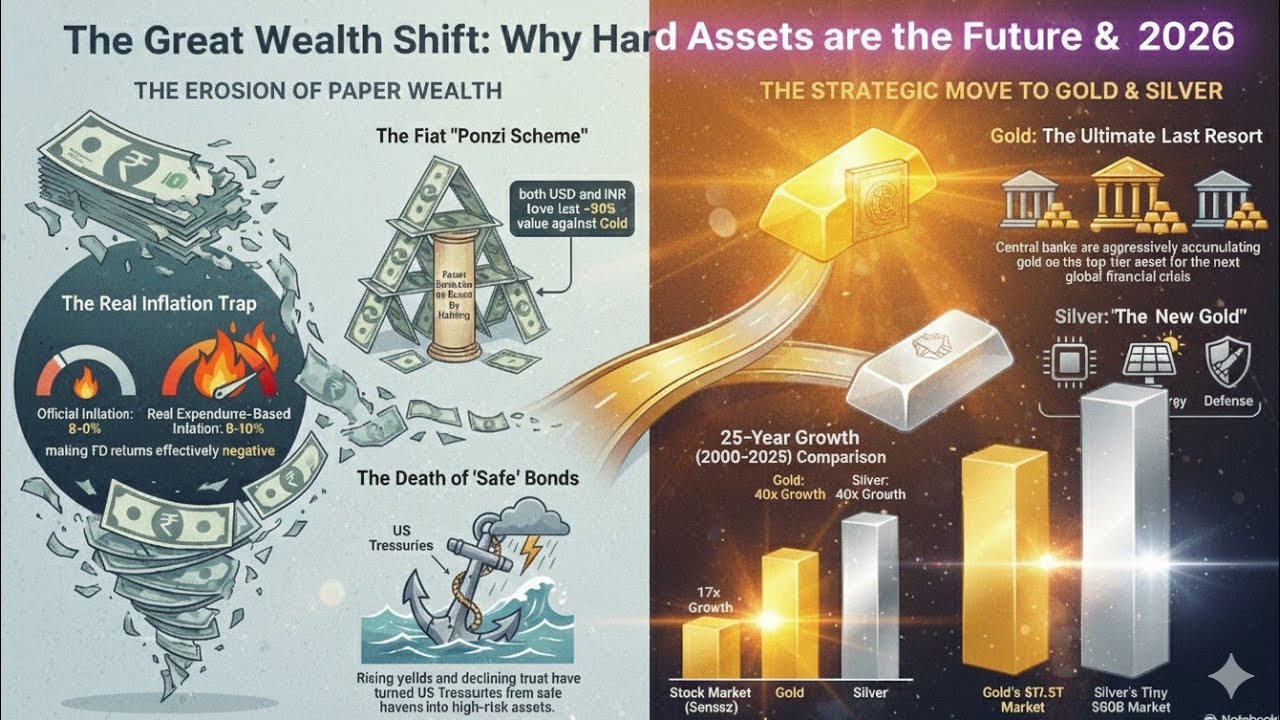 Paper Wealth Is Collapsing &mdash; The 2026 Hard Asset Shift Explained