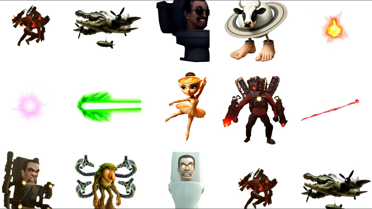 Battle of the Memes: Italian Brainrot vs Skibidi Toilet (Part 24)