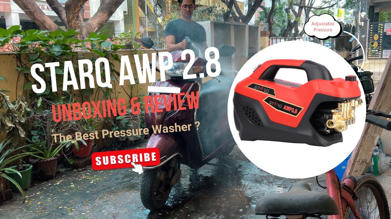 Starq AWP 2.8 Review: The Best Pressure Washer You Can Buy? #subscribe #unboxing #review