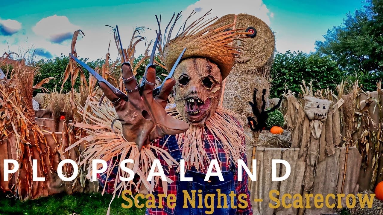 Halloween Scare Nights - Scarecrow @ Plopsaland De Panne (4K)